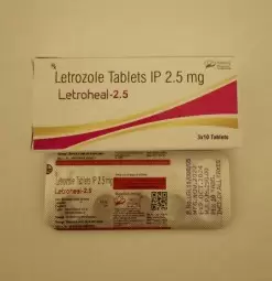 Letrozole Tablets IP 2.5mg\tab - ЦЕНА ЗА 10 ТАБ
